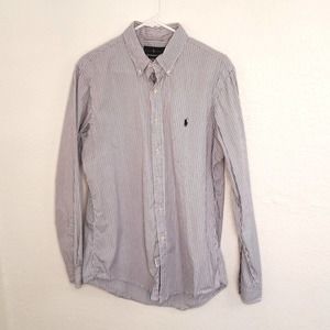 Ralph Lauren Custom Fit Striped Shirt 16 34/35